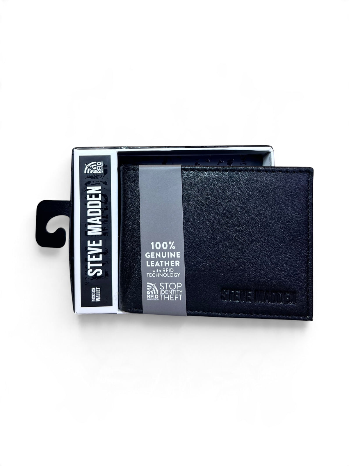 Cartera Steve Madden Bifold Negro