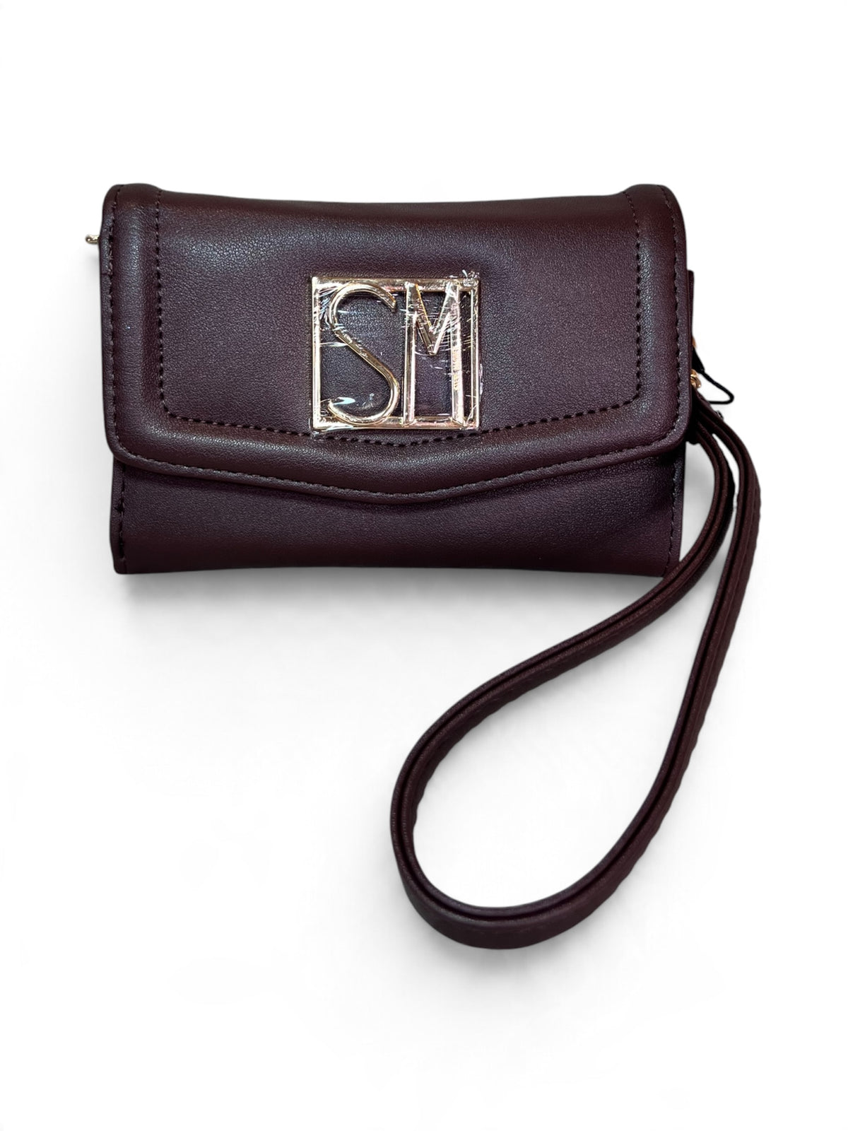 Cartera Steve Madden Vino Placa SM