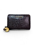 Cartera Steve Madden Zip Café Croco