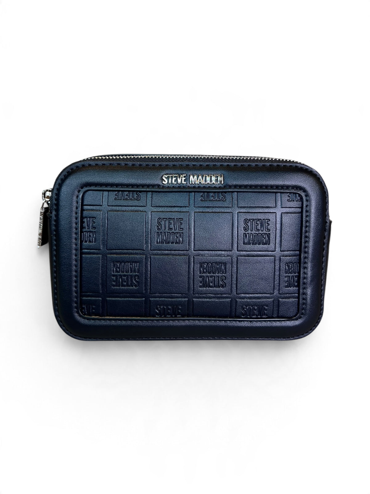 Bolsa Steve Madden Crossbody Camera Negro Monograma