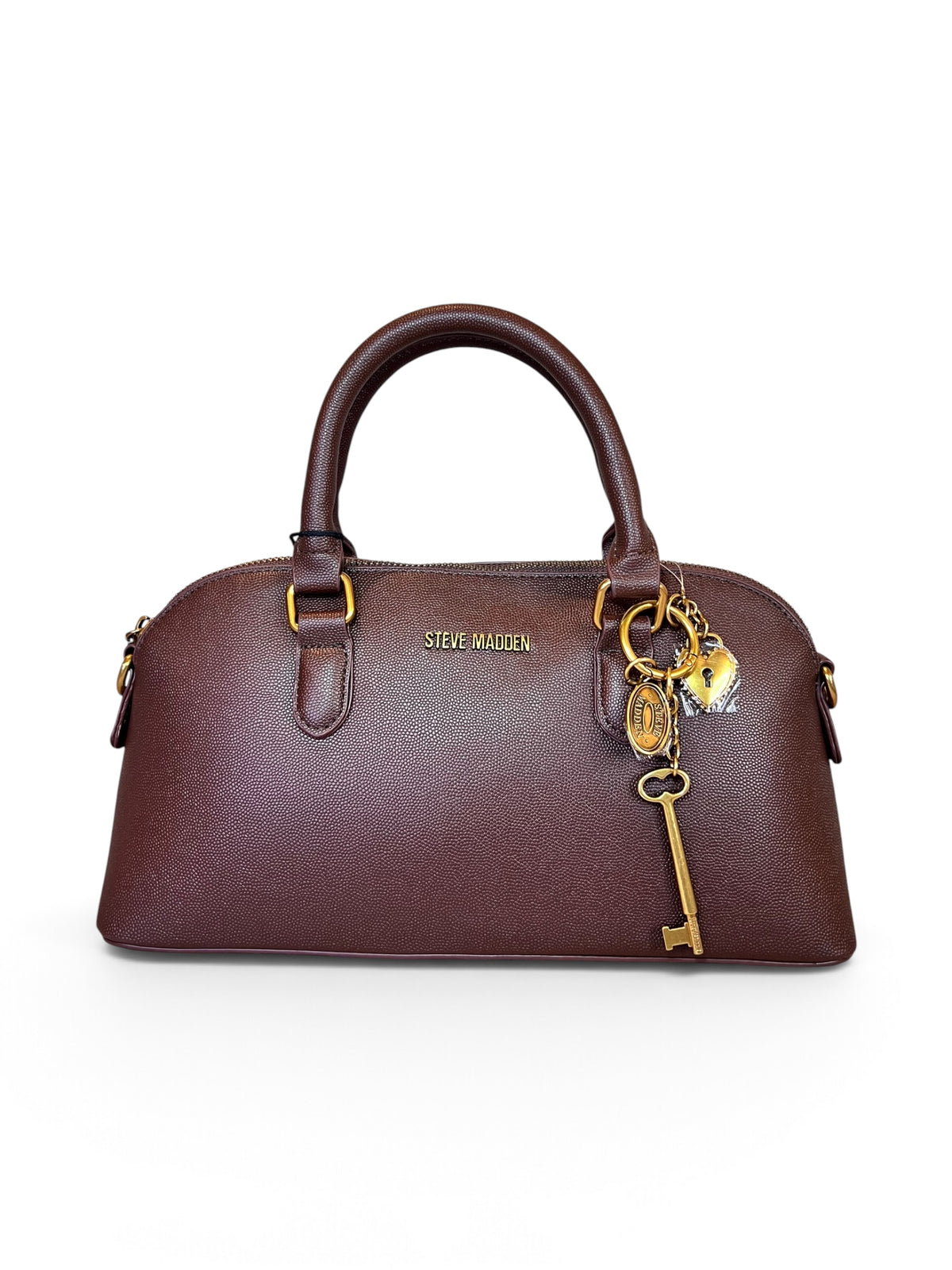 Bolsa Steve Madden Crossbody Satchel Café