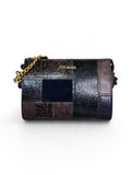 Bolsa Steve Madden Crossbody Shoulder Café Negro Patchwork