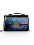Bolsa Steve Madden Crossbody Shoulder Negro Monograma
