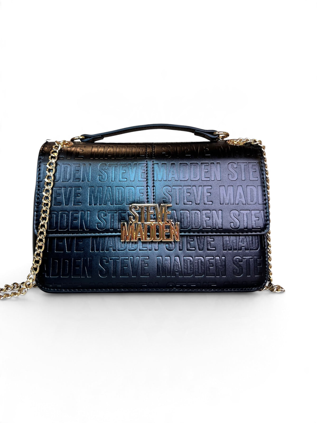 Bolsa Steve Madden Crossbody Shoulder Negro Monograma