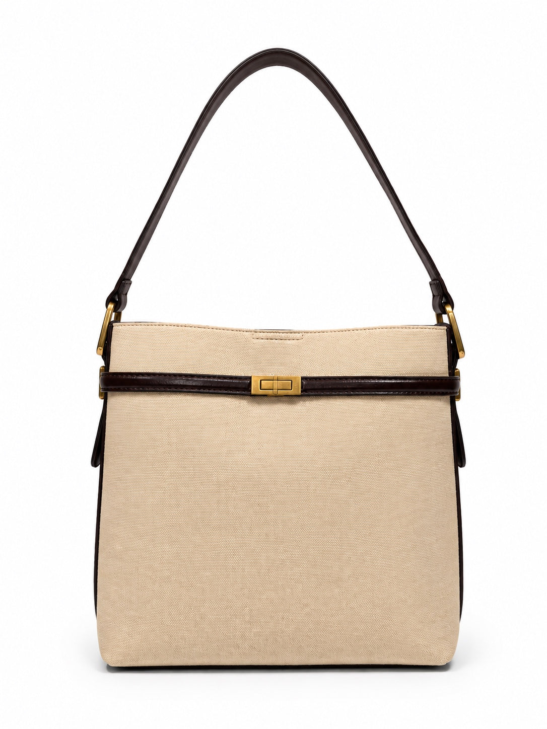 Bolsa Steve Madden hombro beige