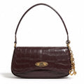 Bolsa Steve Madden Shoulder Vino Croco
