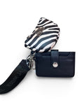 Tarjetero Steve Madden Negro con Monedero Zebra