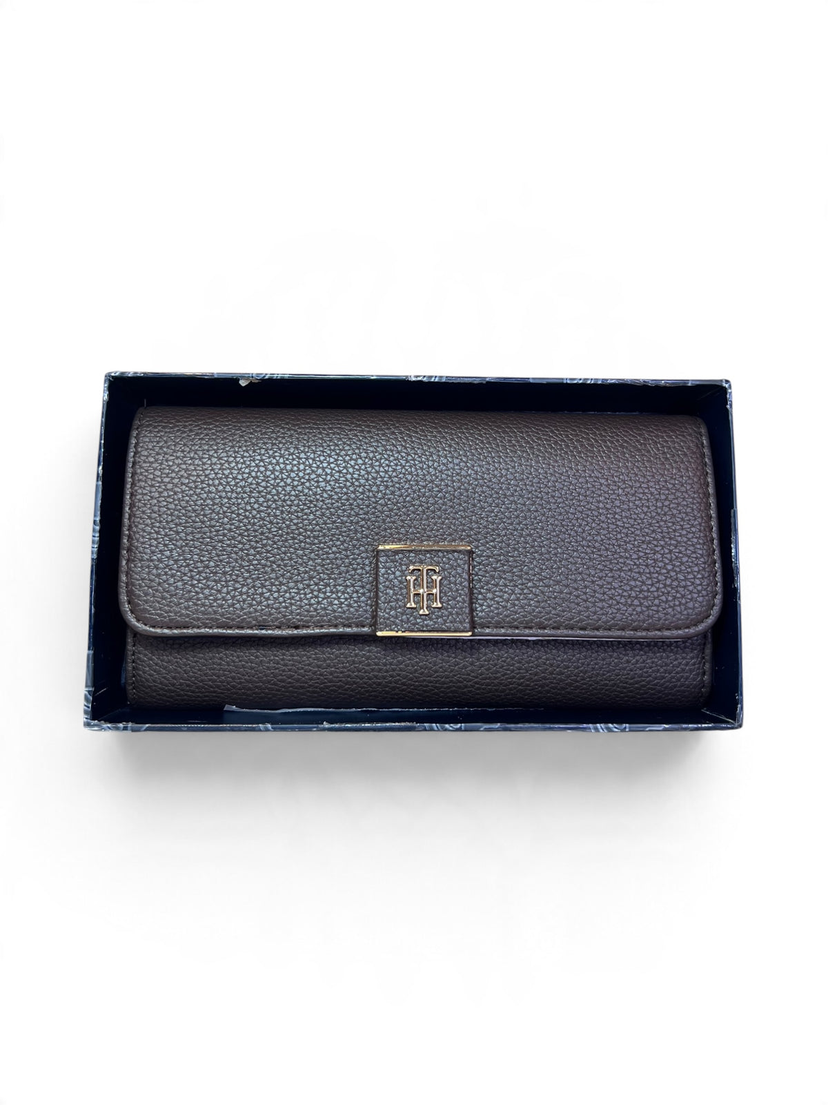 Cartera Tommy Hilfiger grande café oscuro