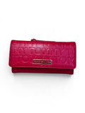 Cartera Tommy Hilfiger roja con logo grabado